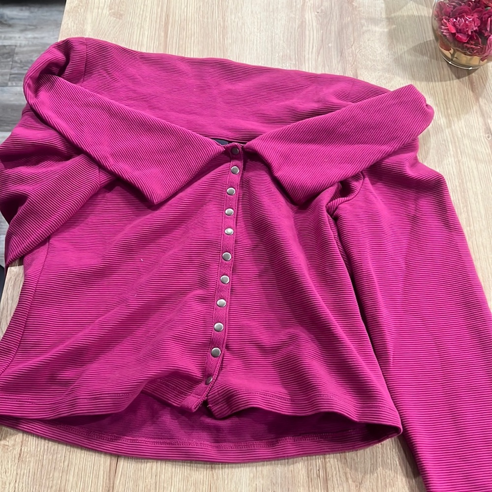 Maeve by Anthropologie long sleeve blouse size M